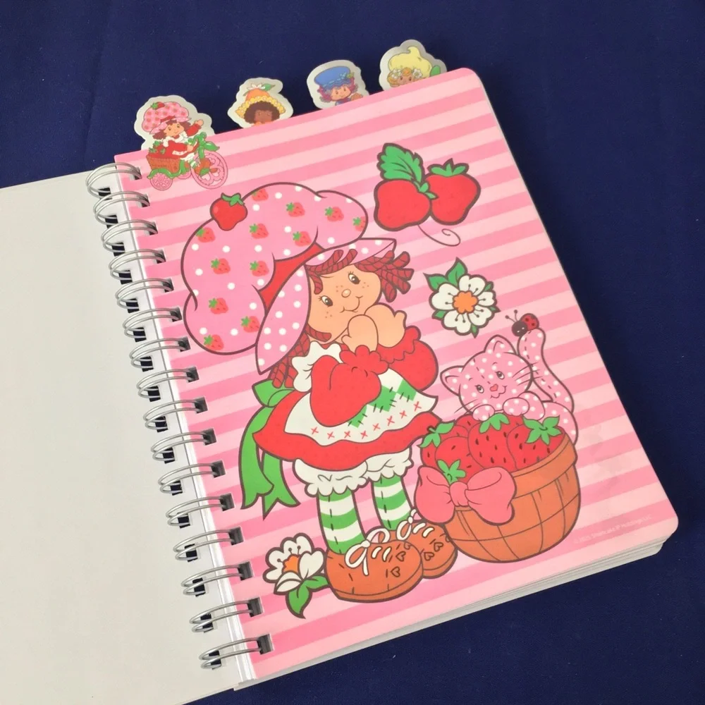 Strawberry Shortcake and Friends Tabbed Notebook